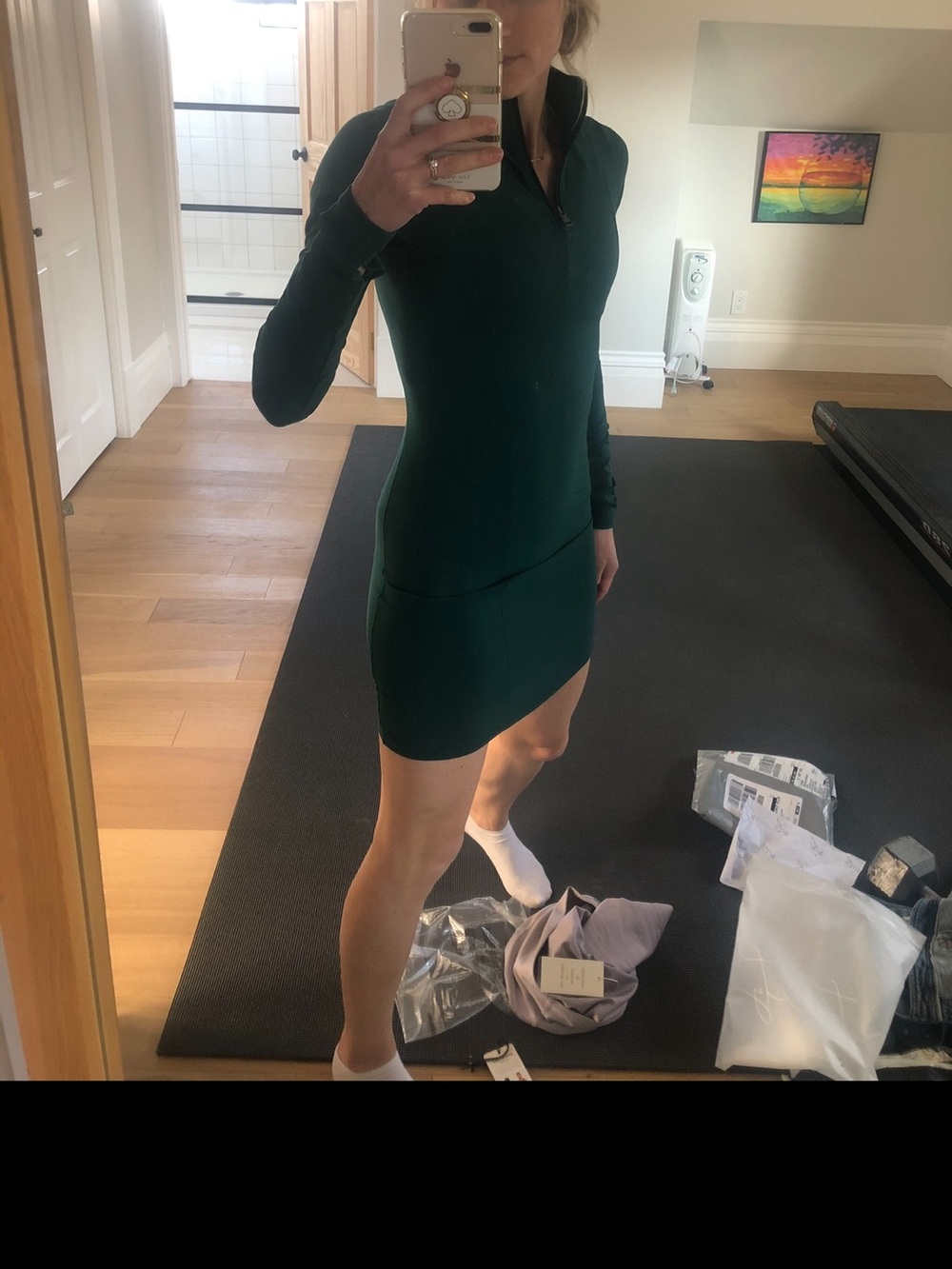 Balance Athletica / Vitality Long Sleeve Body Con Dress